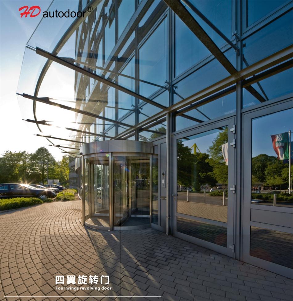 兩翼、三翼、四翼旋轉(zhuǎn)門：青島恒達(dá)自動(dòng)門(圖5)